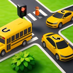 Traffic Jam Untangle - free online puzzle game