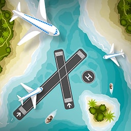 Plane Landing Pro - free online racing game