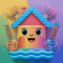 Room Paint 3D - free online puzzle game